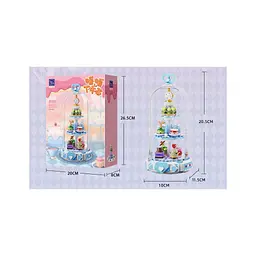 Конструктор Pantasy Original - High Tea Подорож до країни чудес (85101) - мініатюра 2