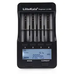 Зарядний пристрій LiitoKala Lii-500 4 канали Чорний (1479793399) - мініатюра 3