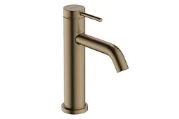Змішувач для умивальника Hansgrohe Tecturis S EcoSmart+ з донним клапаномushed bronze 73310140