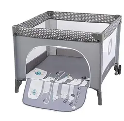 Дитячий манеж Lionelo Sofie Grey Scandi, сірий (LO-SOFIE GREY SCANDI) - мініатюра 6