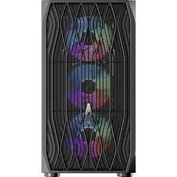 Корпус 1stPlayer AY7-BK-4F1 Black [134426] - мініатюра 5