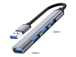 Мультипортовий адаптер Dynamode DM-UH-312 - мініатюра 2