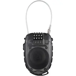 Замок Lifeventure Cable Lock Чорний - мініатюра 2