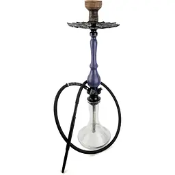 Кальян KARMA HOOKAH 3.1 Blue (Craft Clear) - мініатюра 2