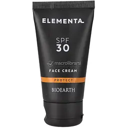 Защитный крем для лица Bioearth Elementa SPF30 Face Cream 50 мл