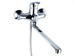 Смеситель для ванны с длинным изливом Aquatica NK-2C232C