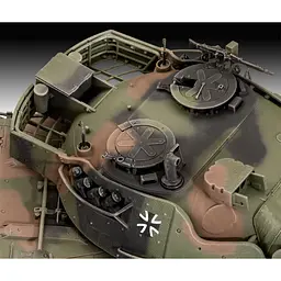 Збірна модель Revell Танк Leopard 1A5 рівень 4 масштаб 1:35, 260 деталей (RVL-03320) - мініатюра 8