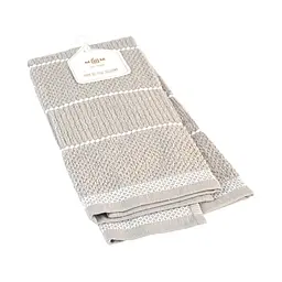 Кухонний рушник МВМ My Home Традиції 40х60 см сіро-білий (KT-11 M GRAY/WHITE)