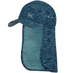 Кепка Buff Kids Bimini Cap kasai night blue Синій-Блакитний