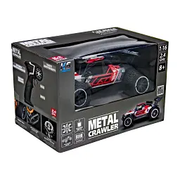 Радіокерована іграшка Sulong Toys Metal Crawler – Nova (сіро-червоний, 1:16) (SL-231RHGR) - мініатюра 4