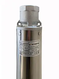 Насос свердловиний з підвищеною стійкістю до піску Optima PM 4QJm6/16 1.5 кВт 101м + 1.5 м кабель - мініатюра 2