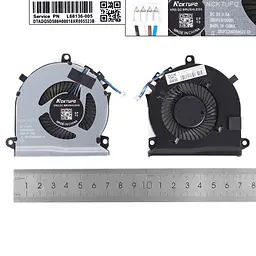 Вентилятор для HP Pavilion Gaming 15Z-EC 15-EC 16-A 16T-A, (L72702-001, L77560-001, Аналог) - мініатюра 3