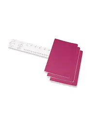 Записник Moleskine Cahier середній, Лінійка Кінетичний Рожевий (CH016D17) - мініатюра 2
