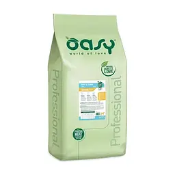 Сухой корм для собак Oasy Lifestage Puppy&Junior Small курица 1 кг (8053017348780) - миниатюра 2