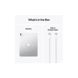 Планшет Apple iPad Pro 11" M5 Wi‑Fi 256GB with standard glass - Silver (MDWL4TY/A) - мініатюра 2