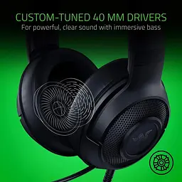 Гарнітура Razer Kraken X Lite Чорний (RZ04-02950100-R381) - мініатюра 8
