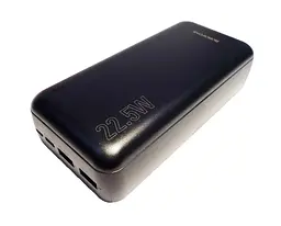 Портативний зарядний пристрій  Power bank Borofone BJ38B Power 22.5W 30000 mAh Чорний - мініатюра 4