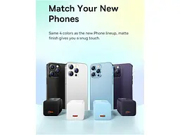 Мережевий зарядний пристрій BASEUS GaN5 Fast Charger (mini) 1C 30 W Blue (CCGN070603) - мініатюра 8