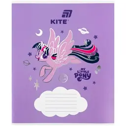 Зошит Kite My Littke Pony, 12 аркушів, коса лінія (LP26-235) - мініатюра 2