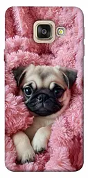 TPU чохол Demsky Мопс у ніжностях для Samsung A520 Galaxy A5 (2017)