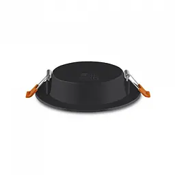 LED світильник Back вбудований круглий VIDEX 6W 5000K Black - мініатюра 2