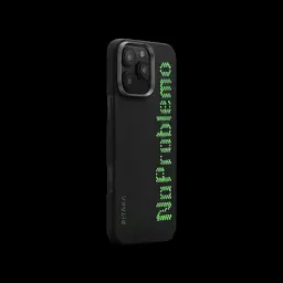 Карбоновий чохол, що світиться Pitaka x Aries Tactile Woven Case NoProblemo для iPhone 16 Pro (KI1601NO) - мініатюра 2