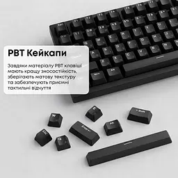 Клавіатура Ajazz AK820 Red Switch Black (AK820-R-B) [163665] - мініатюра 13