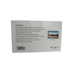 Концентратор Dynamode USB 3.0 Type-A - RJ45 Gigabit Lan, 3*USB 3.0 (USB3.0-Type-A-RJ45-HUB3) - мініатюра 5