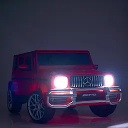 Дитячий електромобіль-джип Bambi M 4259EBLR-1 до 59 кг - мініатюра 2