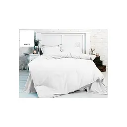 Постільна білизна MirSon Бязь Premium White 2 х 143х210 сімейний (2200000950802)