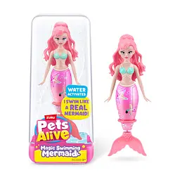 Інтерактивна іграшка Pets & Robo Alive Pets Alive S1 - Чарівна русалонька Рожева зірка (9567A)