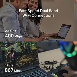 Адаптер WiFi Mercusys MA30N AC1300, USB - мініатюра 4
