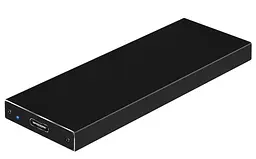 Зовнішня кишеня Maiwo внешний для M.2 SSD (NGFF) SATA через USB3.1 GEN2 Type-C (K16NC black) U1 - мініатюра 2