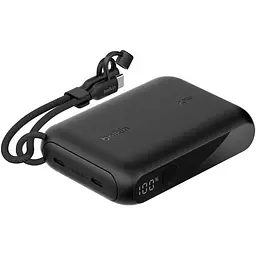 Павербанк Belkin Black 10 000 mAh / 20 Вт (BPB027HQBK) - мініатюра 2