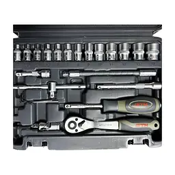 Набір інструментів GTM у кейсі 1/4" 4-14 мм, 46 шт. (GTS-046) - мініатюра 3