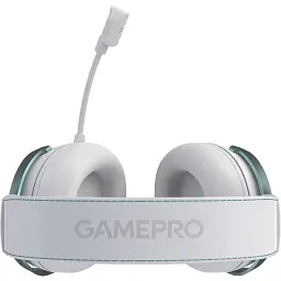 Навушники Bluetooth Stereo GamePro Asgard Freya Pro White/Blue (HSW201WB) UA - мініатюра 4