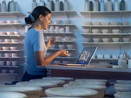 Ноутбук HP Probook 4-G1a 14" WUXGA IPS AMD R3-210 24GB F1024GB UMA DOS сріблястий - мініатюра 8