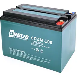Акумуляторна батарея ORBUS 6-DZM-100 12V 100 Ah (215 x 140 x 165) 17kg Q1/48