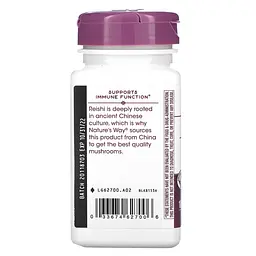 Натуральна добавка Nature's Way Reishi, 100 капсул - мініатюра 3