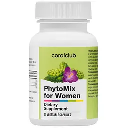 ФітоМікс для жінок Корал Клаб, 30 капсул | PhytoMix for Women Coral Club