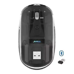 Комп'ютерний Мишка JEDEL WD131P Wireless 2.4G+BT чорний