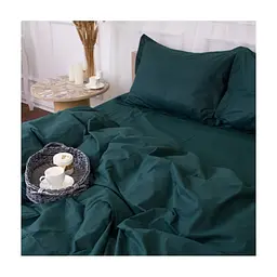 Постільна білизна MirSon Poplin Line 091 Emerald 110x140 (2200006277408) - мініатюра 3