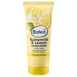 Крем для рук Balea Kamille Buttermilk & Lemon з ароматом пахти та лимона, 100 мл