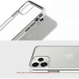 Чохол-накладка BeCover Space Case для Apple iPhone 11 Pro Max Transparancy (707792) - мініатюра 3