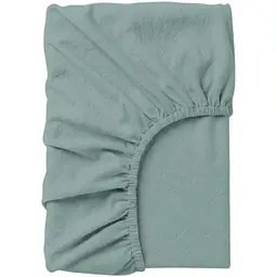 Простирадло на резинці Cosas з вареної бавовни AGAVE 90х200х20 см (104WashedCottonAshmint_90x200x20)
