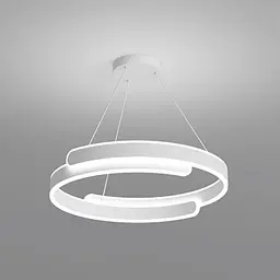 Стильна підвісна LED-люстра Art 2461/500+500WH - мініатюра 7