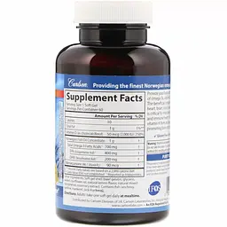Омега-3 Плюс вітаміни Д3 та К Carlson Elite Omega-3 Plus D & K 60 гелевих капсул - мініатюра 2