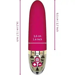 Вібратор з електростимуляцією Mystim Sleak Freak Pink (SO8140) [108543] - мініатюра 6
