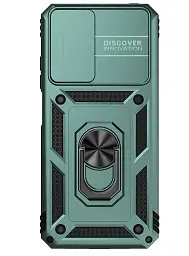 Панель BeCover Military для Samsung Galaxy A13 5G SM-A136 / A04s SM-A047 Dark Green (708213) - мініатюра 3