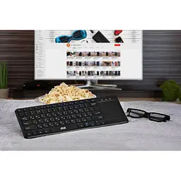 Клавіатура 2E KT100 Touch Wireless UA Black (2E-KT100WB_UA) - мініатюра 10